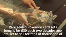 Rare Pokemon cards set to sell for £36,000 at auction