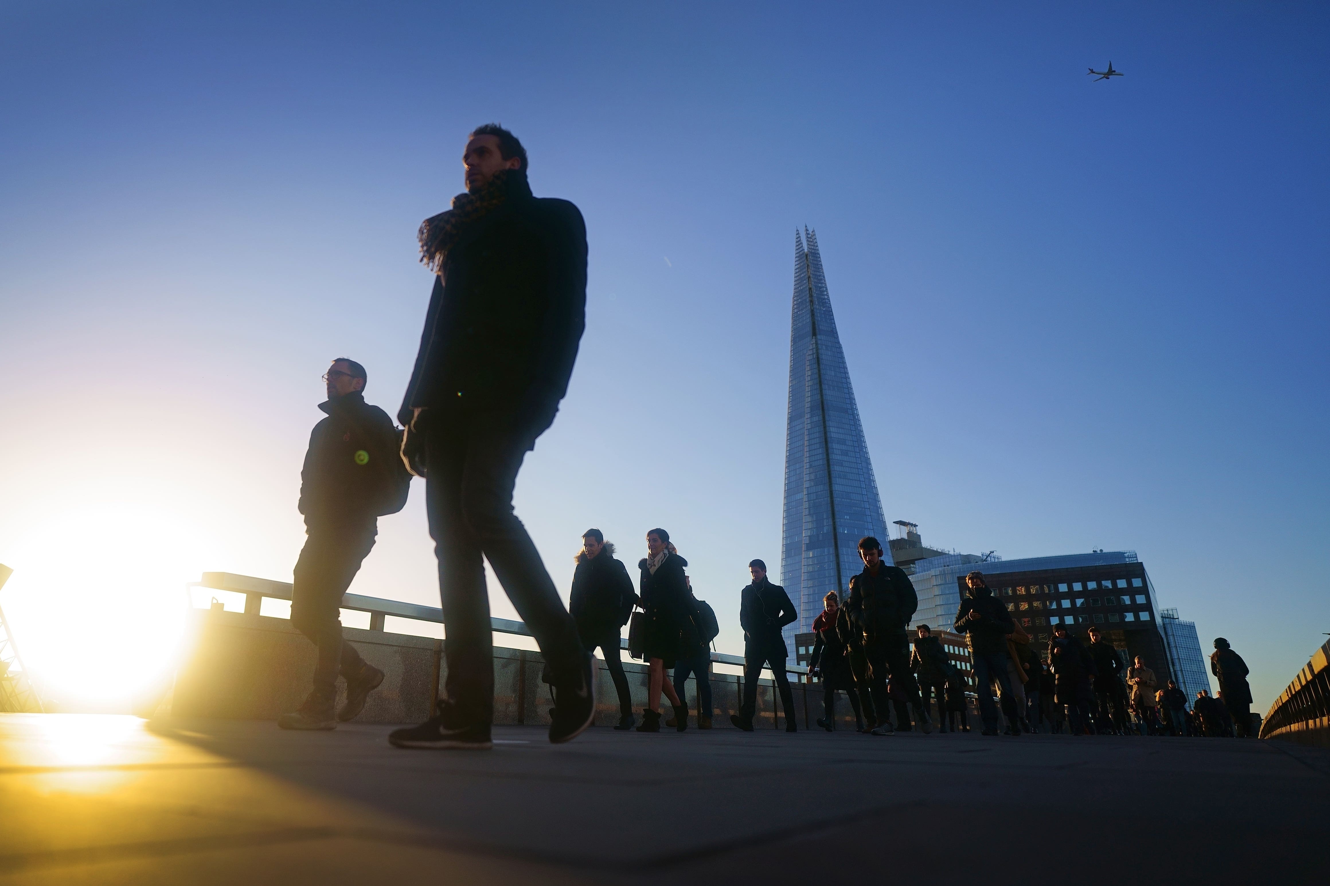 The UK economy grew slightly over the second quarter after a previously predicted decline was revised by the Office for National Statistics (Victoria Jones/PA)