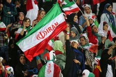 Fifa told to kick Iran out of 2022 World Cup by women’s rights group