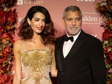 George Clooney gushes about wife Amal at their first Albie Awards: ‘Couldn’t be more proud’