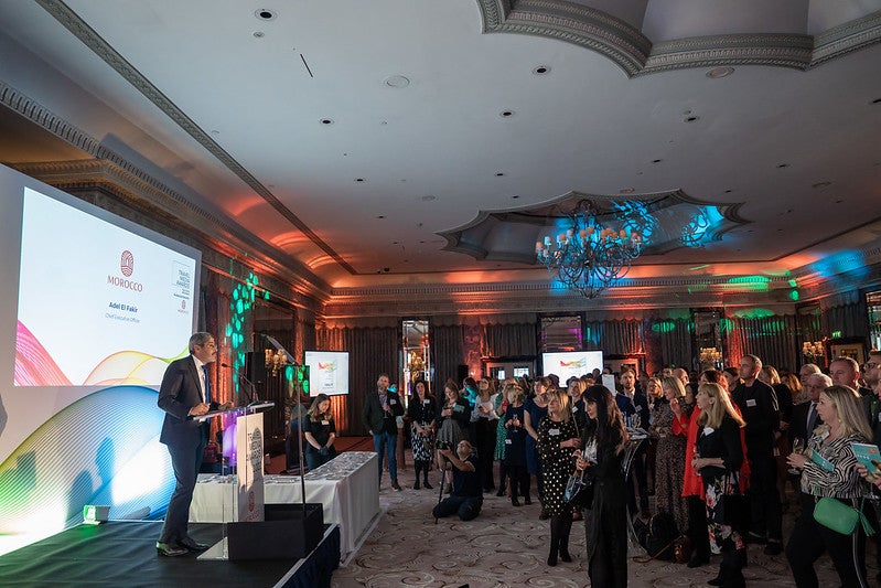 The Travel Media Awards 2022 was hosted in the Dorchester Hotel’s ballroom