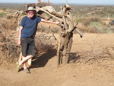 Andrew Laugharne on his travels