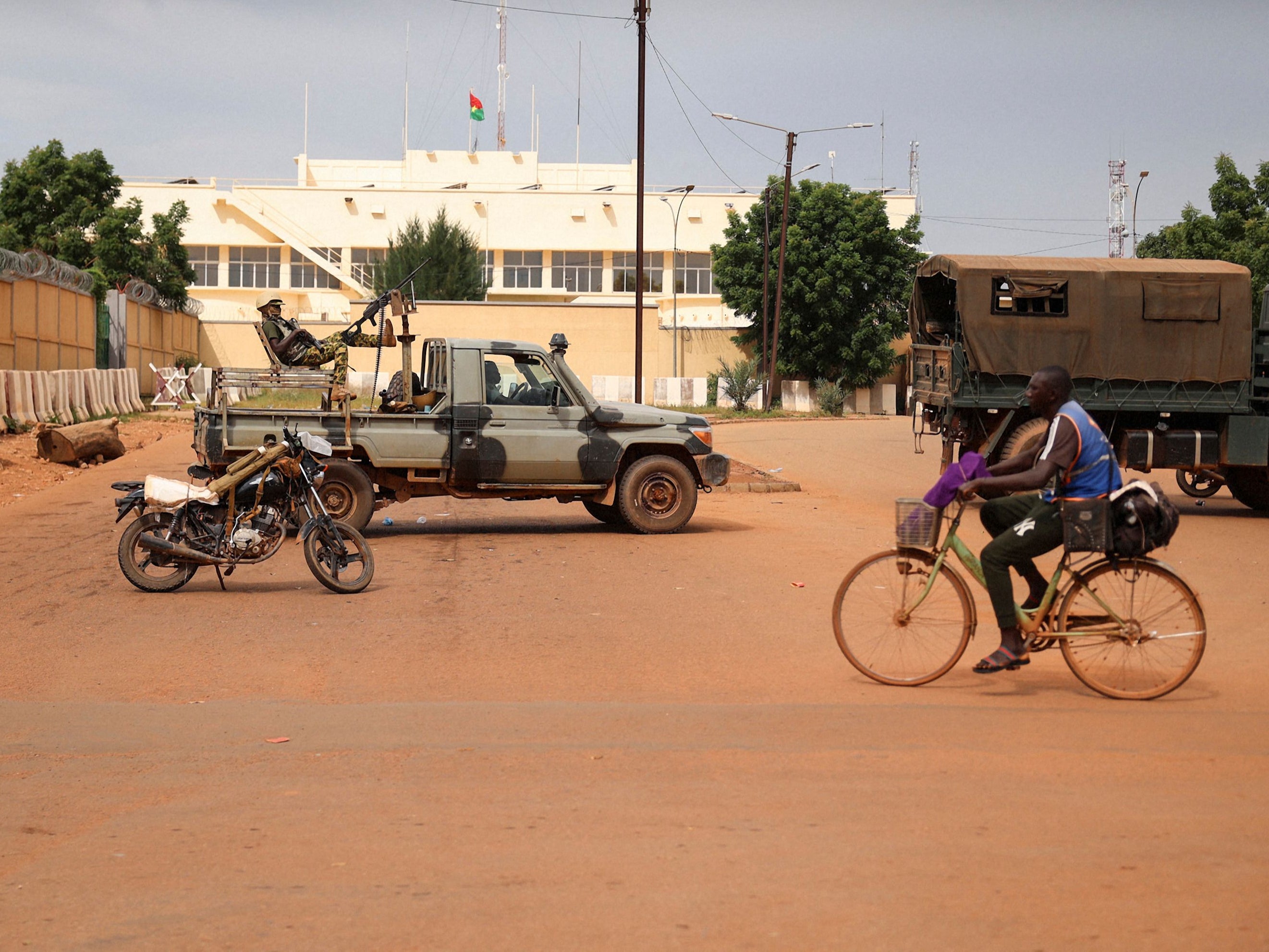 Burkina Faso ’s leader has overthrown the government late on Friday