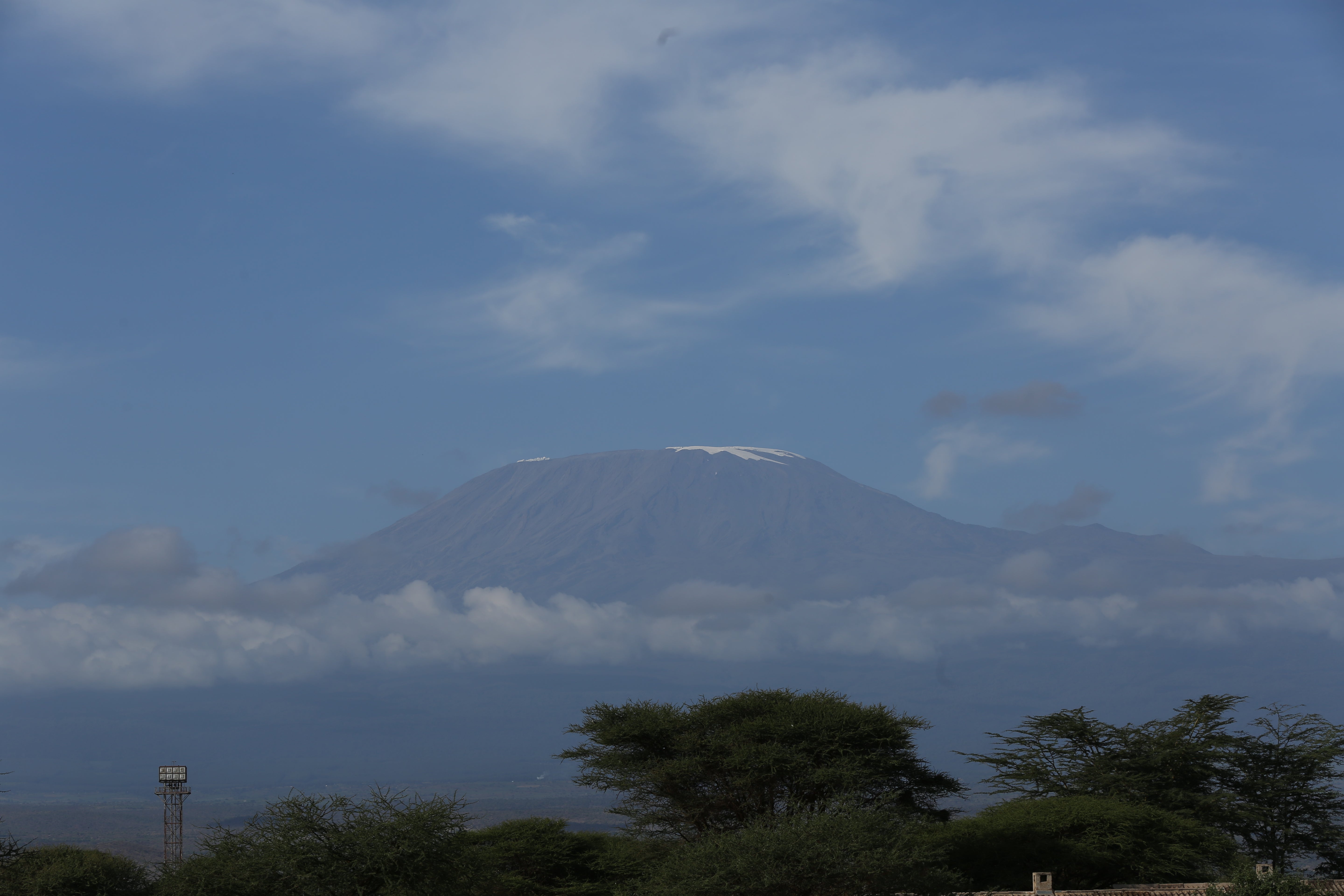 Kenya’s magnificent snow-capped mountains are home to black rhinos, hyenas and leopards