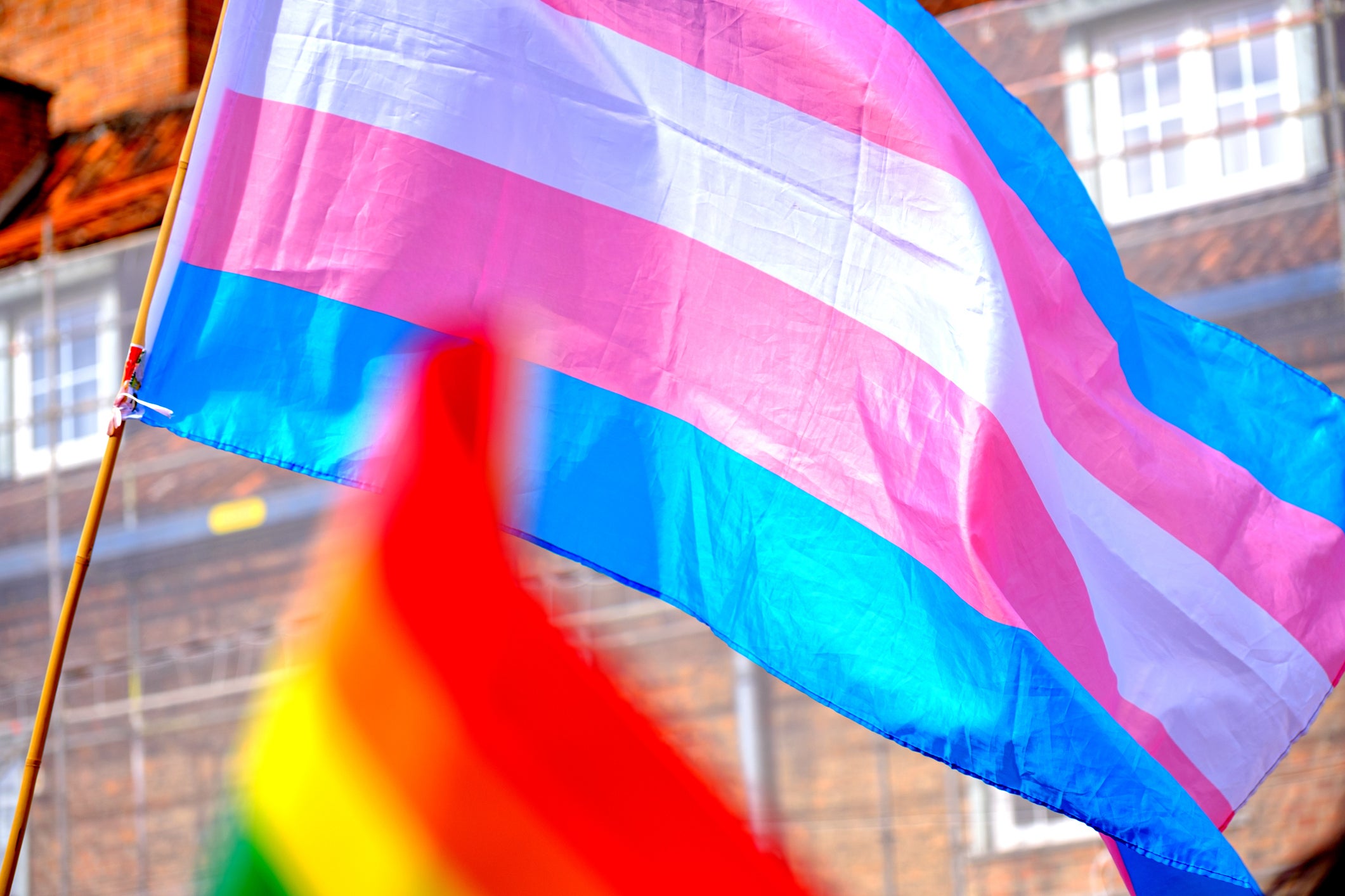 Chest binders can be used by transgender or non-binary people to help relieve the symptoms of gender dysphoria, according to the NHS