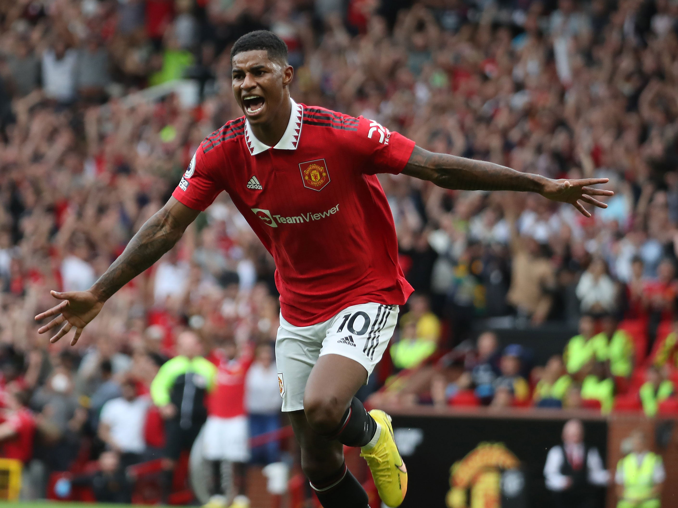 Marcus Rashford was named Premier League Player of the Month for September