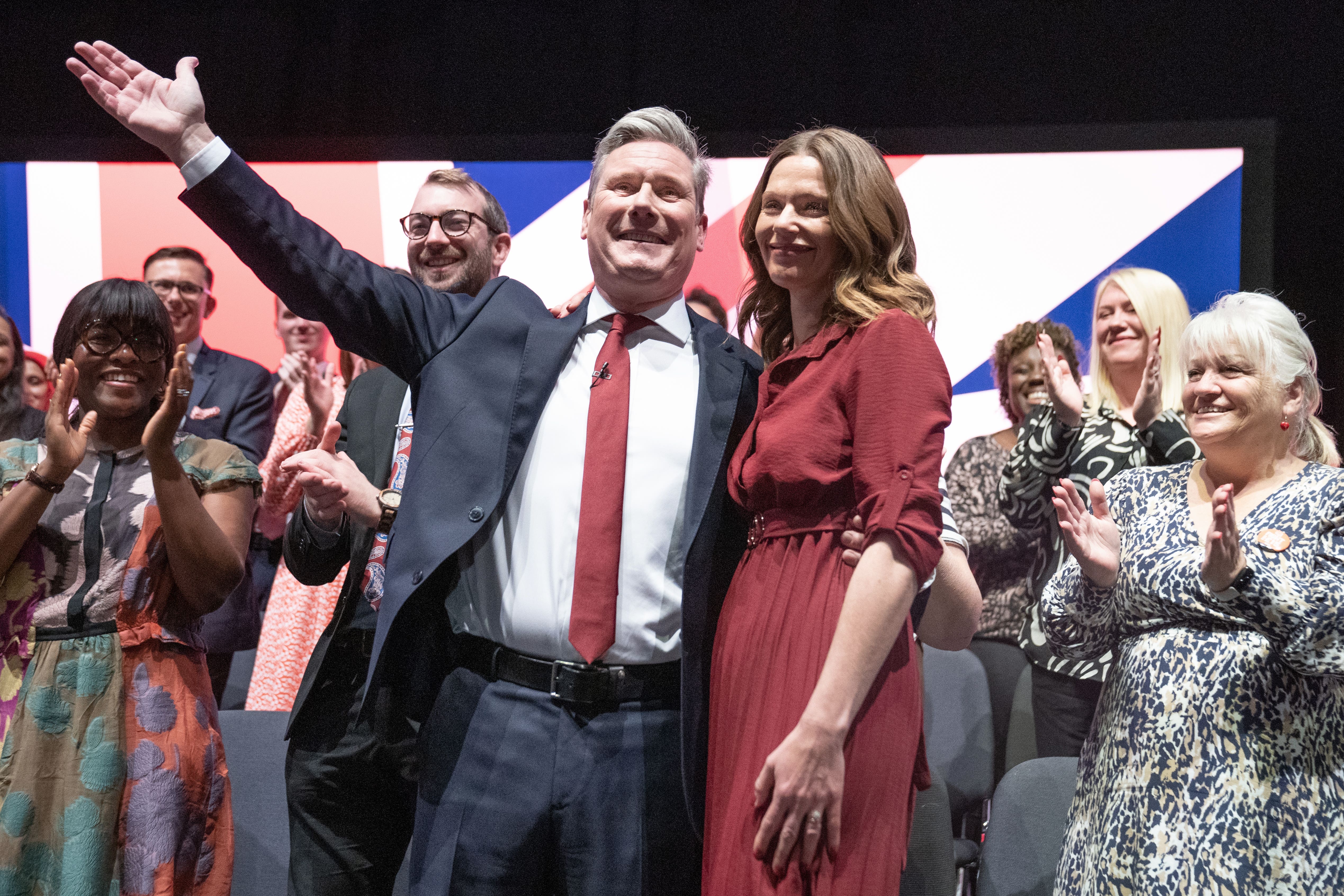 Keir Starmer and wife Victoria