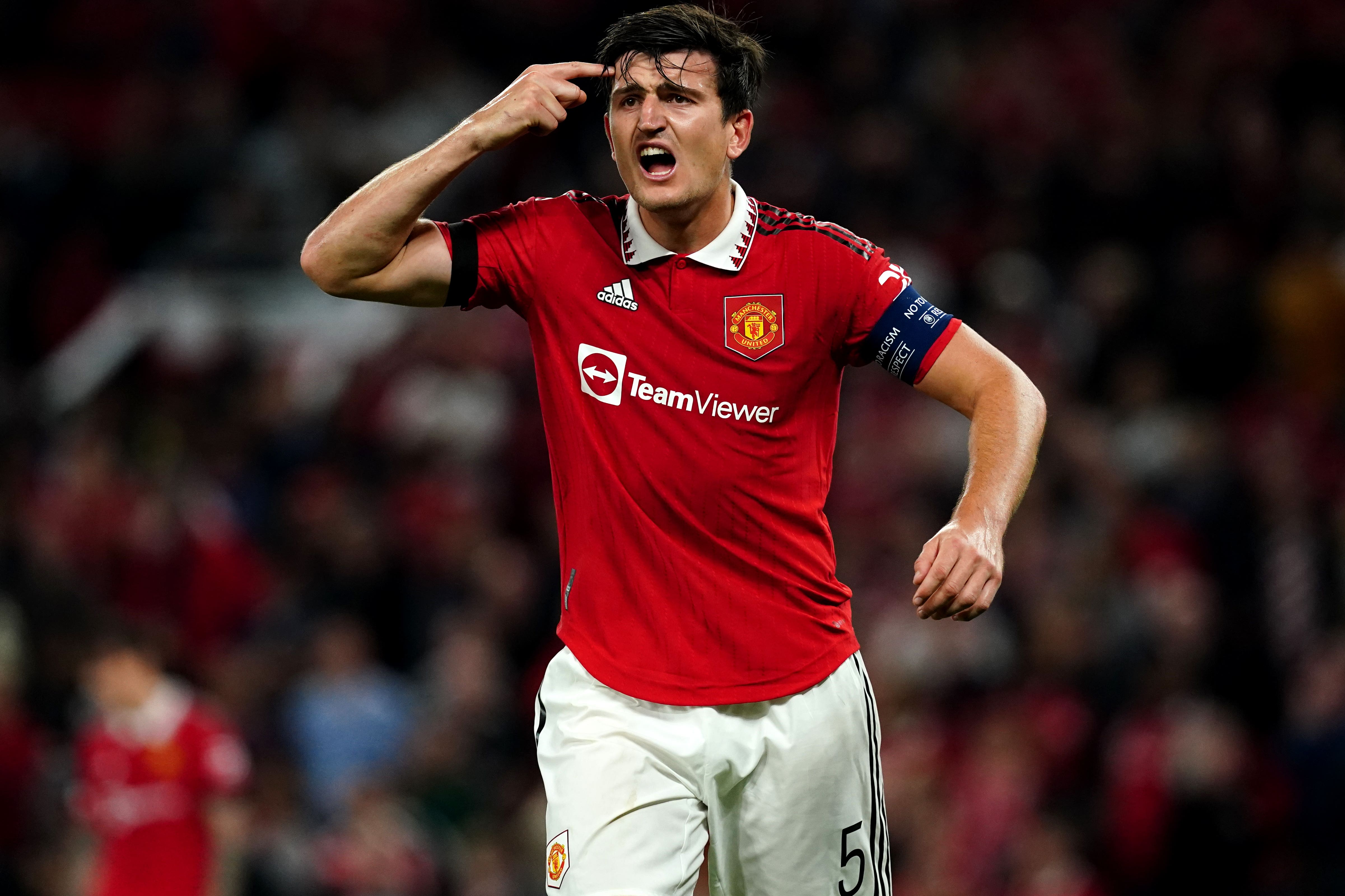 Harry Maguire has had a poor start to the season (Martin Rickett/PA)