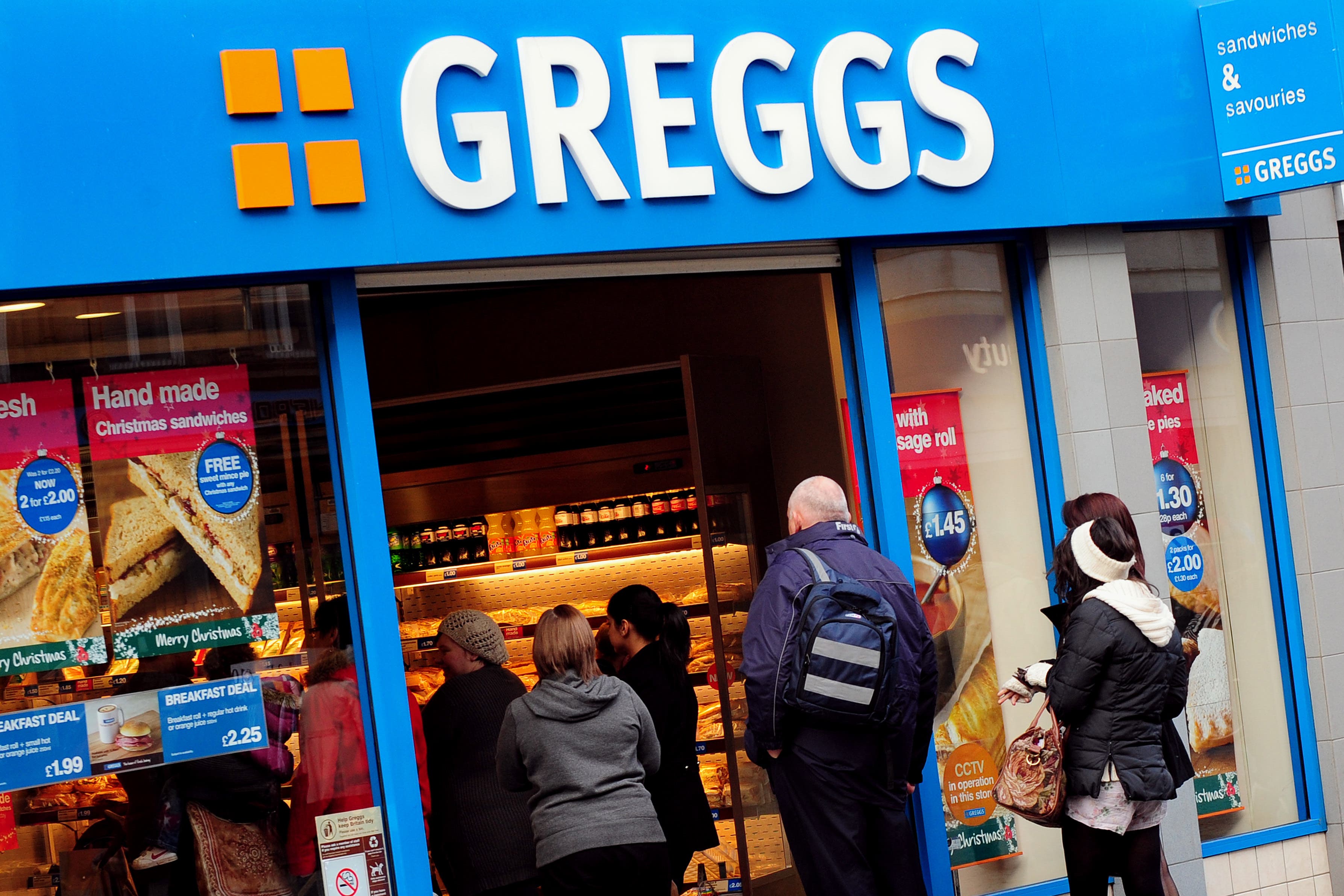 Greggs had fun on Twitter (Rui Vieira/PA)