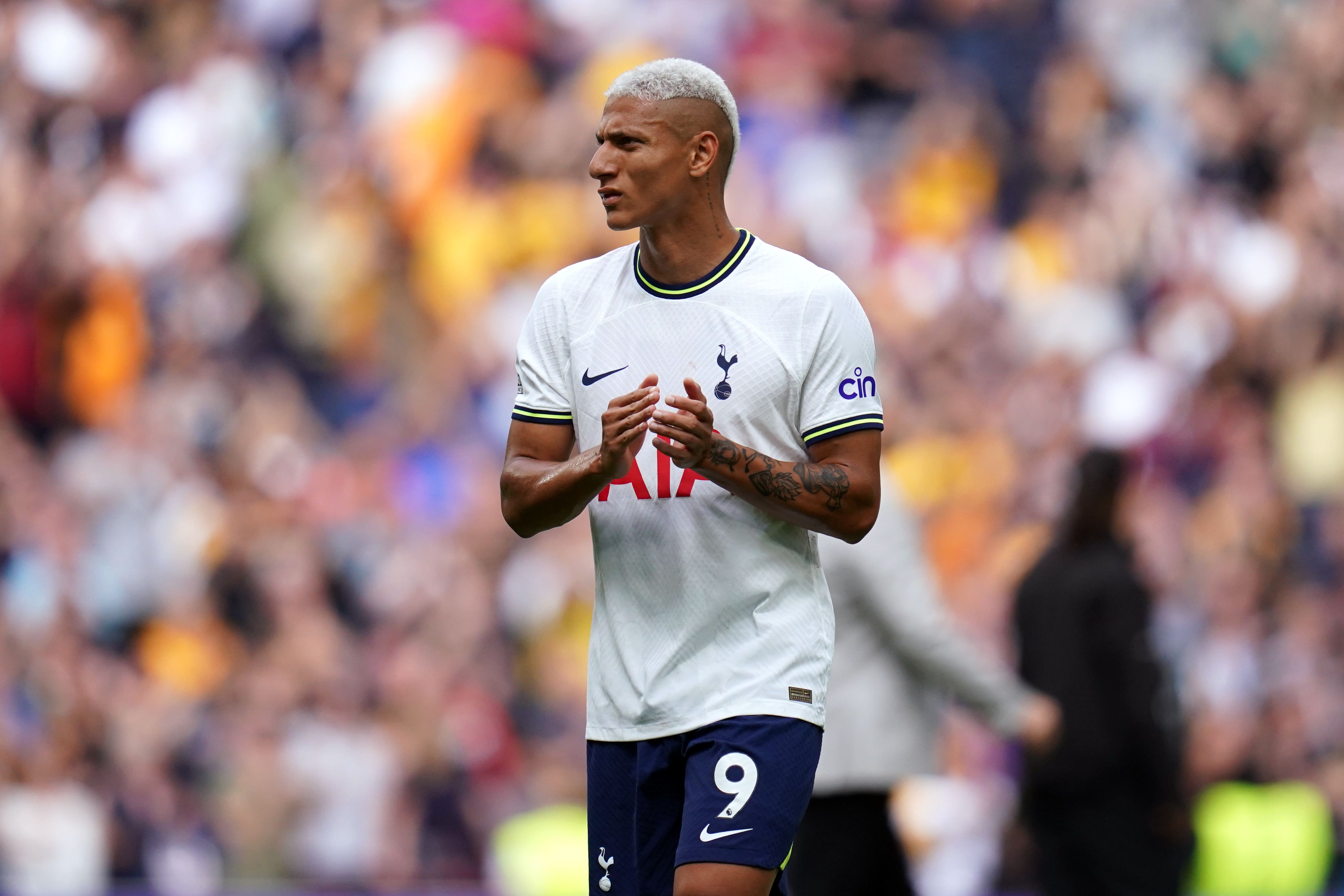 Richarlison has quickly impressed Tottenham boss Antonio Conte (John Walton/PA)