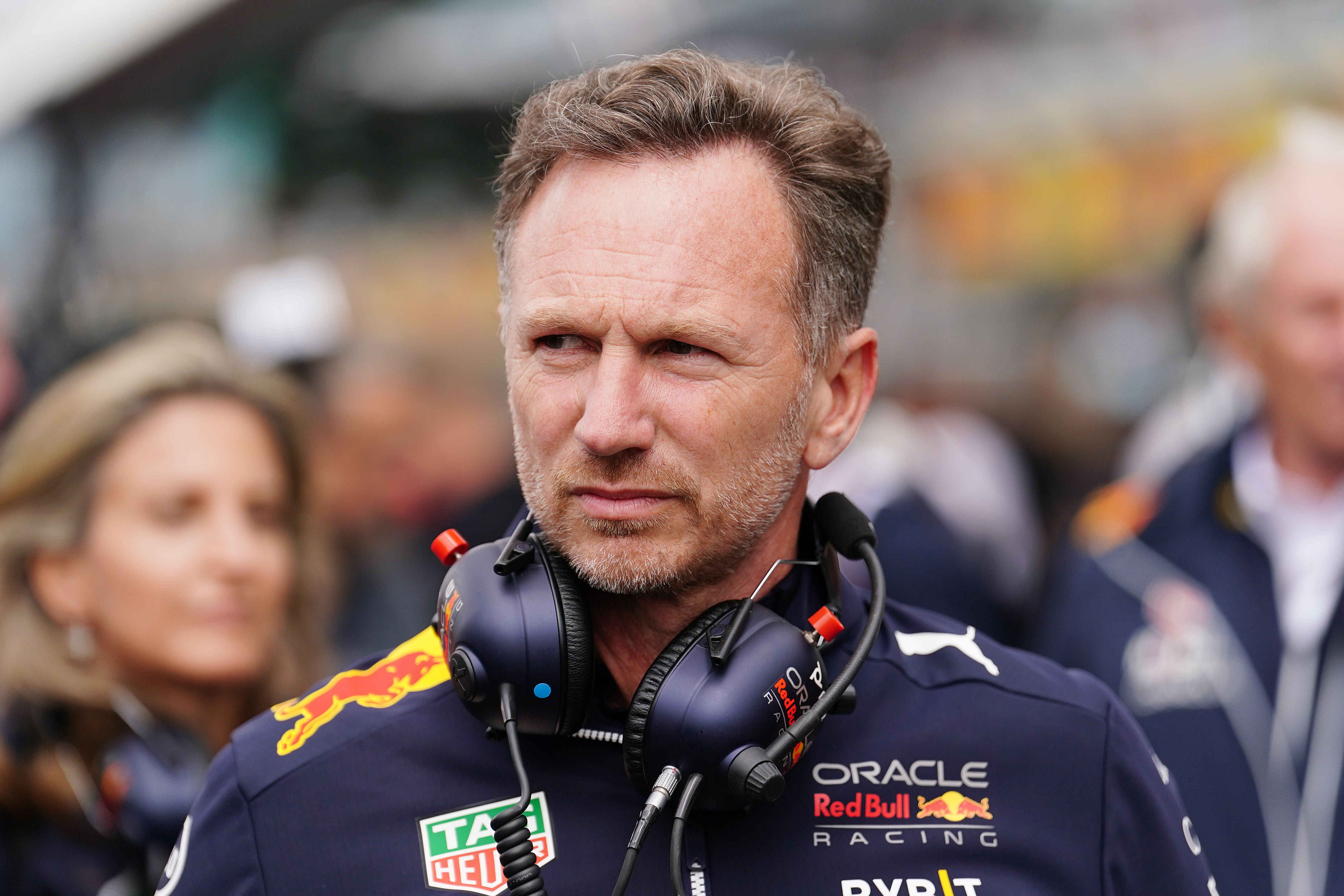 Christian Horner has taken aim at Toto Wolff (David Davies/PA)