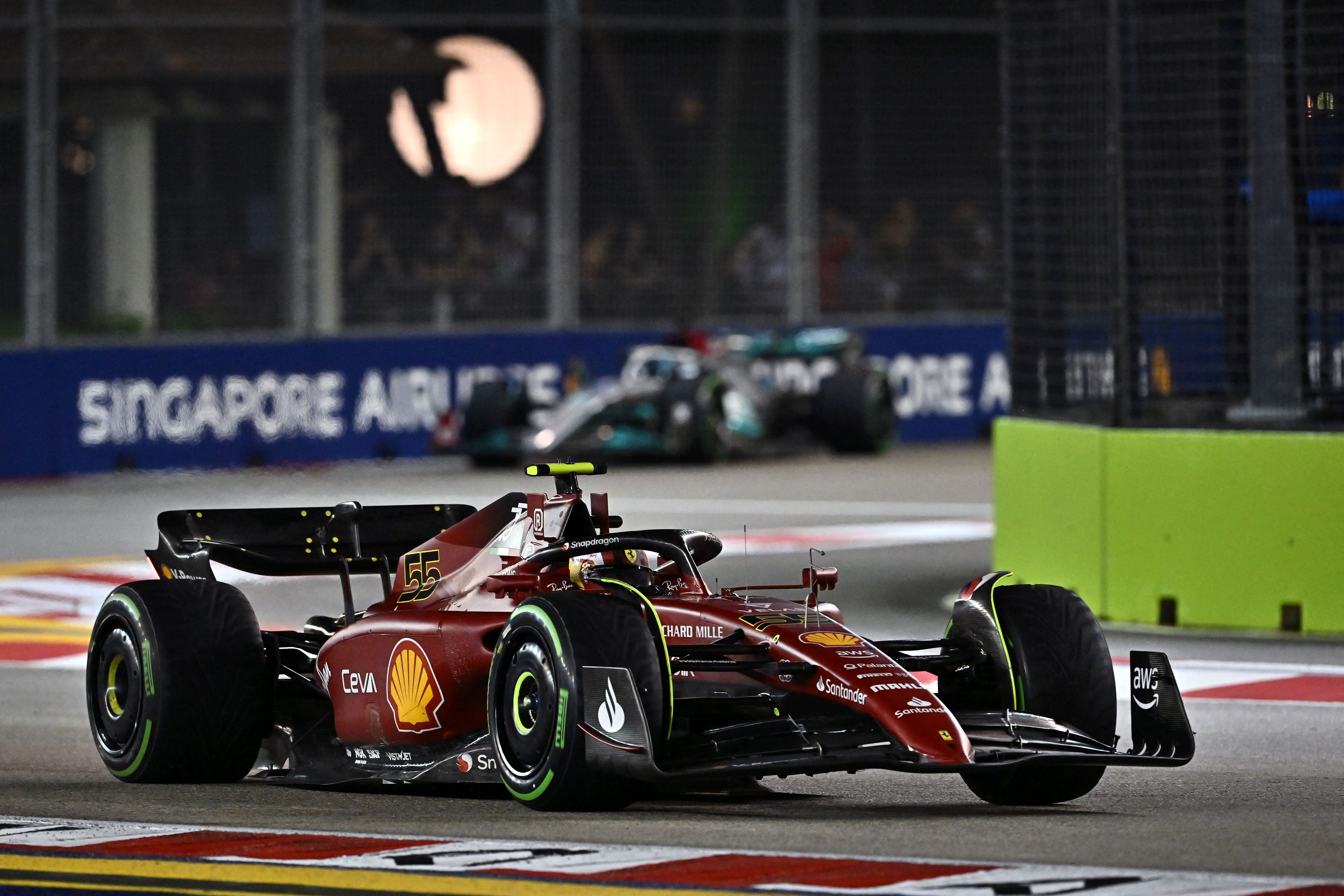 Sainz was frustrated by his performance in Singapore