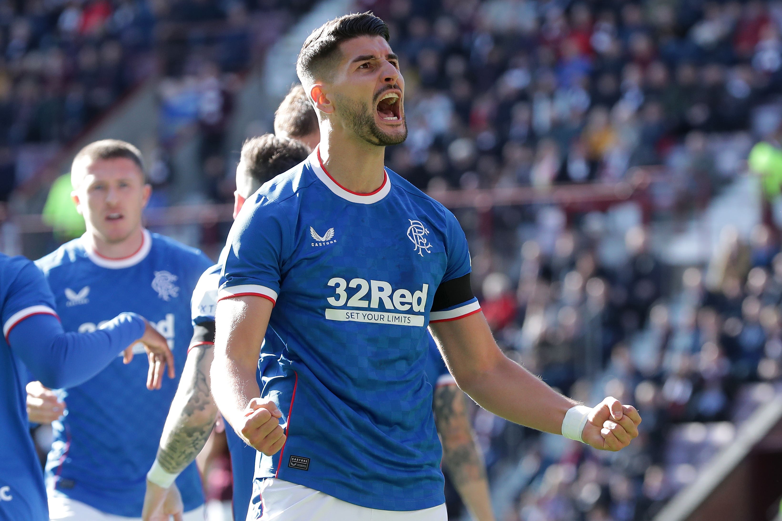 Antonio Colak scored twice for Rangers (Richard Sellers/PA)