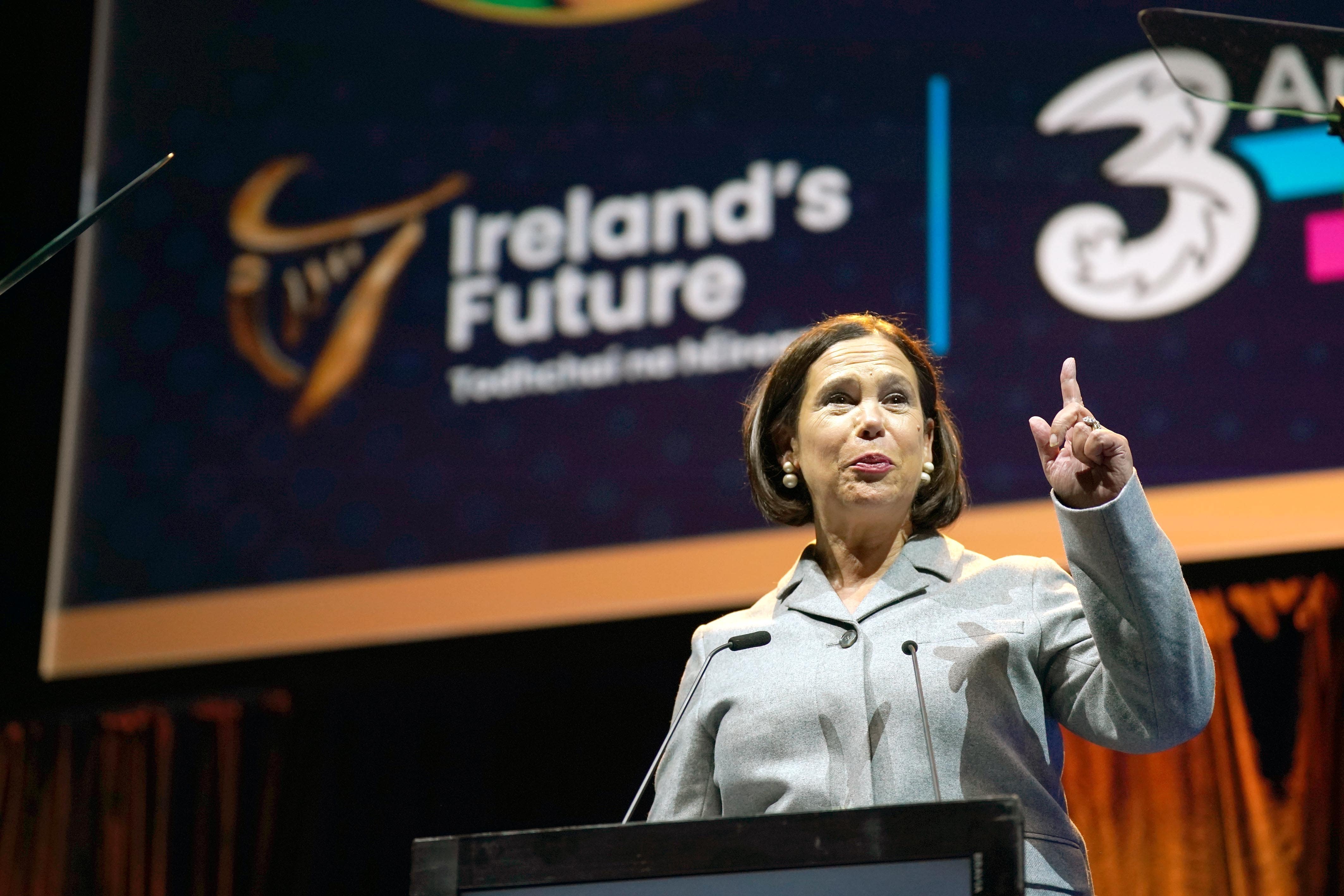 Sinn Fein leader Mary Lou McDonald (Niall Carson/PA)