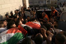 Israeli forces kill Palestinian teen after alleged firebomb