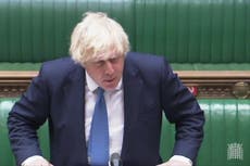 Boris Johnson says ‘nobody defends booing’ of England players taking the knee