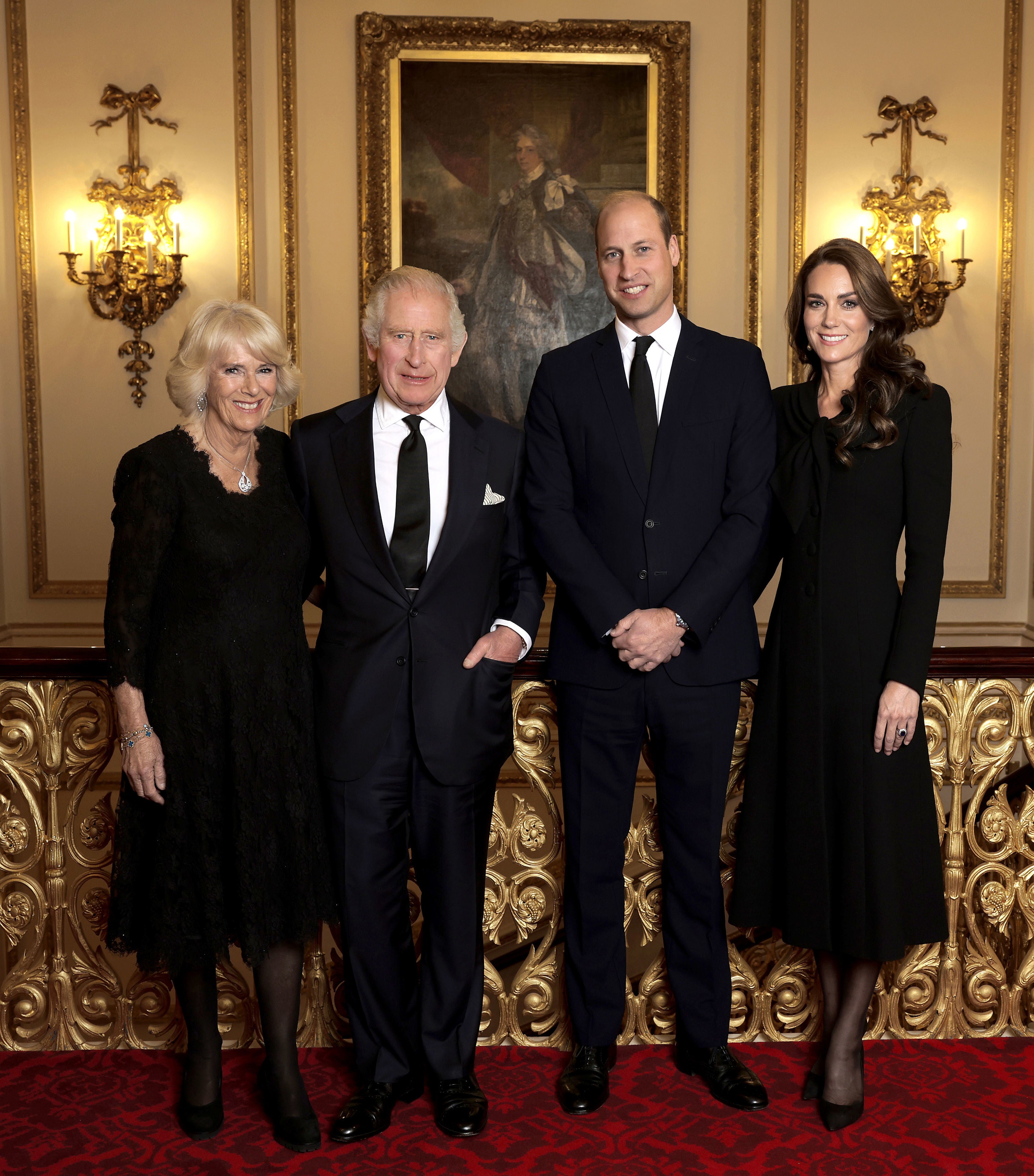 The image was taken at Buckingham Palace just 10 days after the Queen’s death