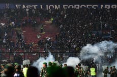 Indonesia riot - live: Fifa says ‘dark day’ for football after 174 killed in stadium stampede