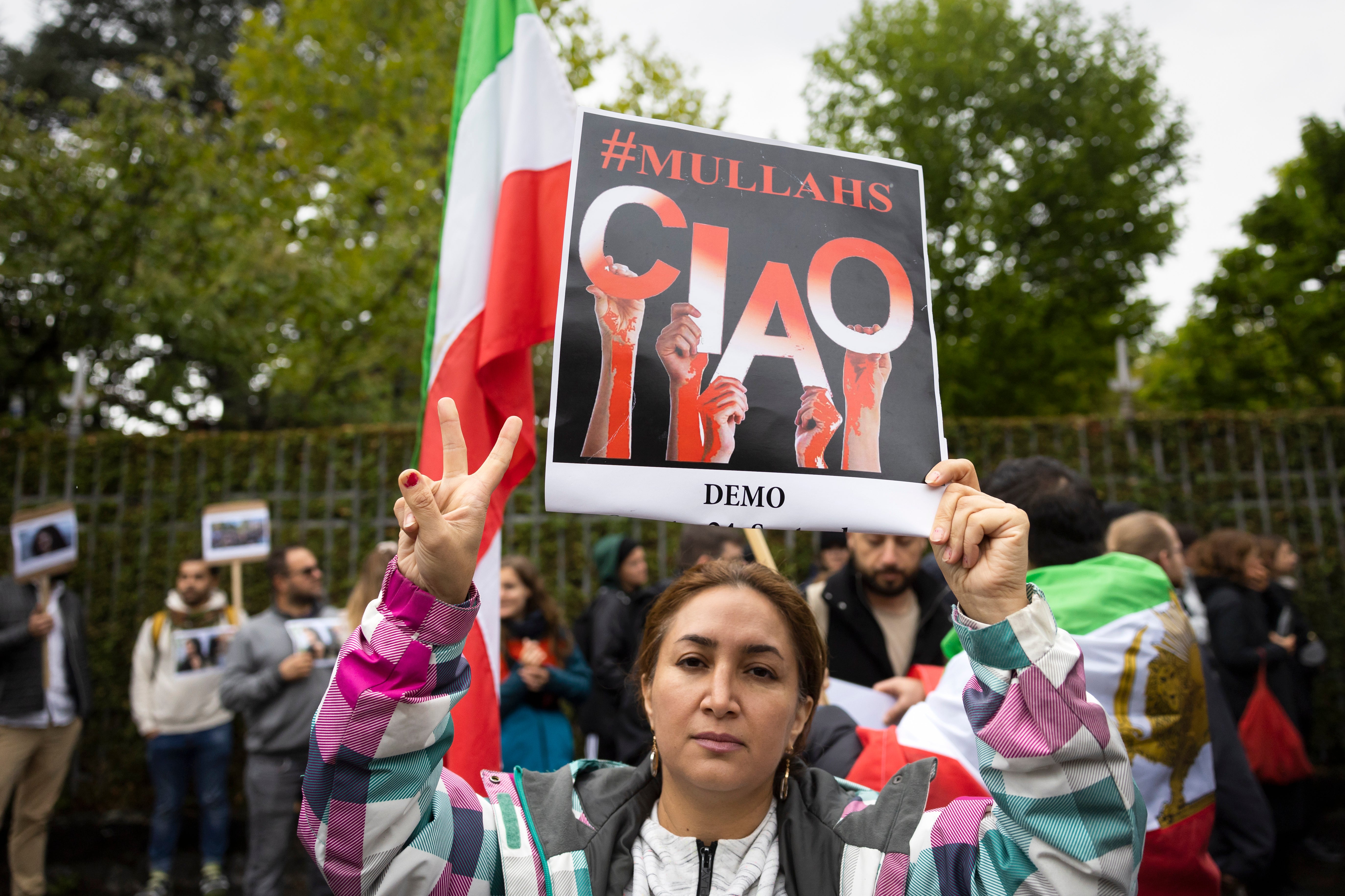 Switzerland Iran Protest