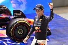 Max Verstappen title bid goes on as Sergio Perez wins chaotic Singapore GP 