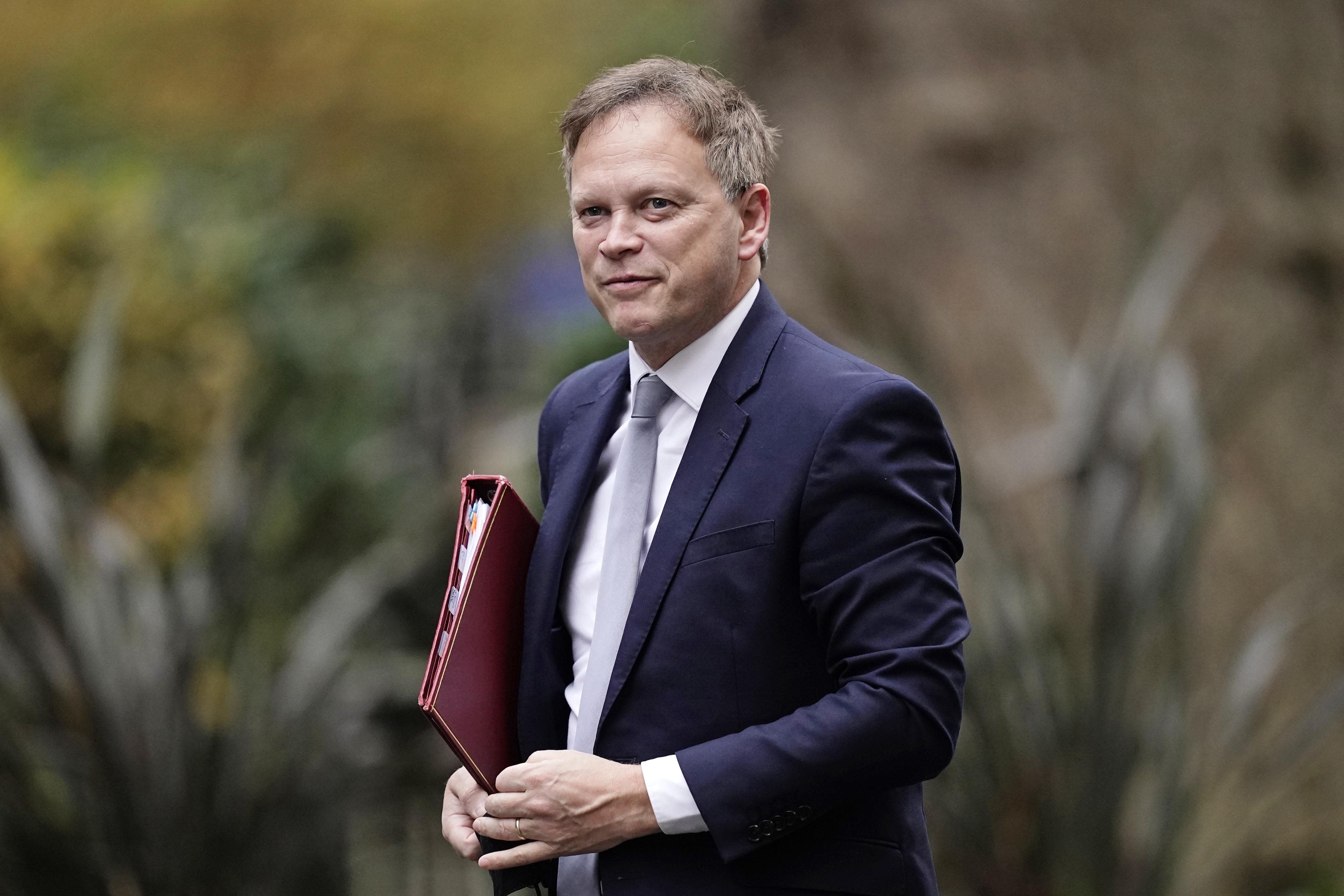 Grant Shapps (Aaron Chown/PA)