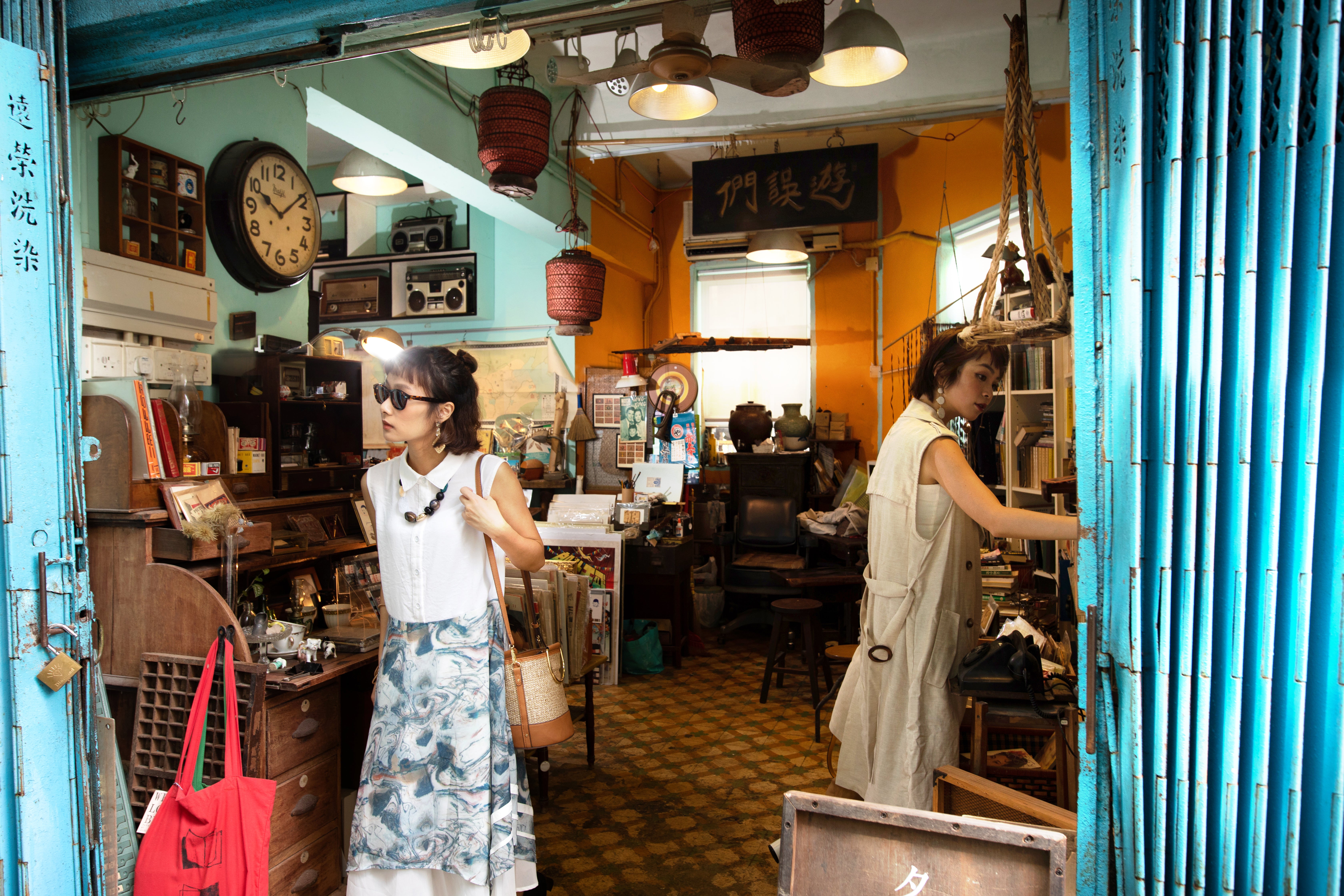 Explore the boutique shops and vintage stores of Hong Kong’s eclectic neighbourhoods