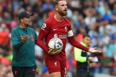 Liverpool must fight to rediscover form with ‘pretty much everything’ in need of improvement