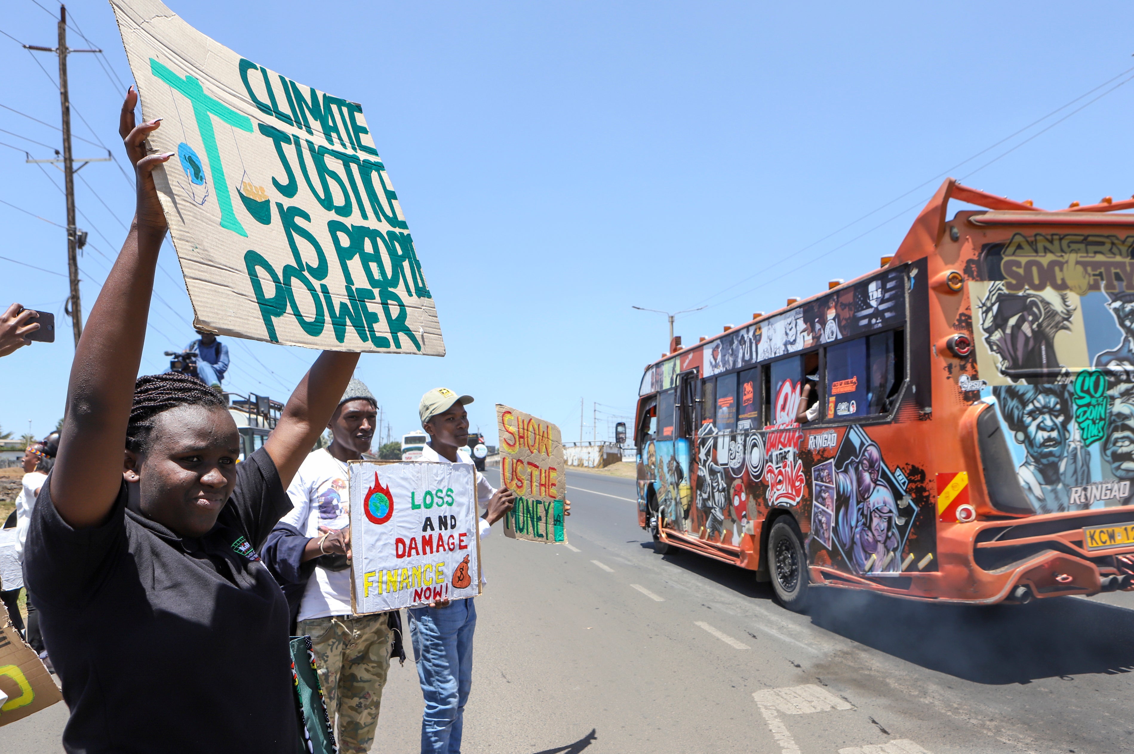 Kenya Climate Protests