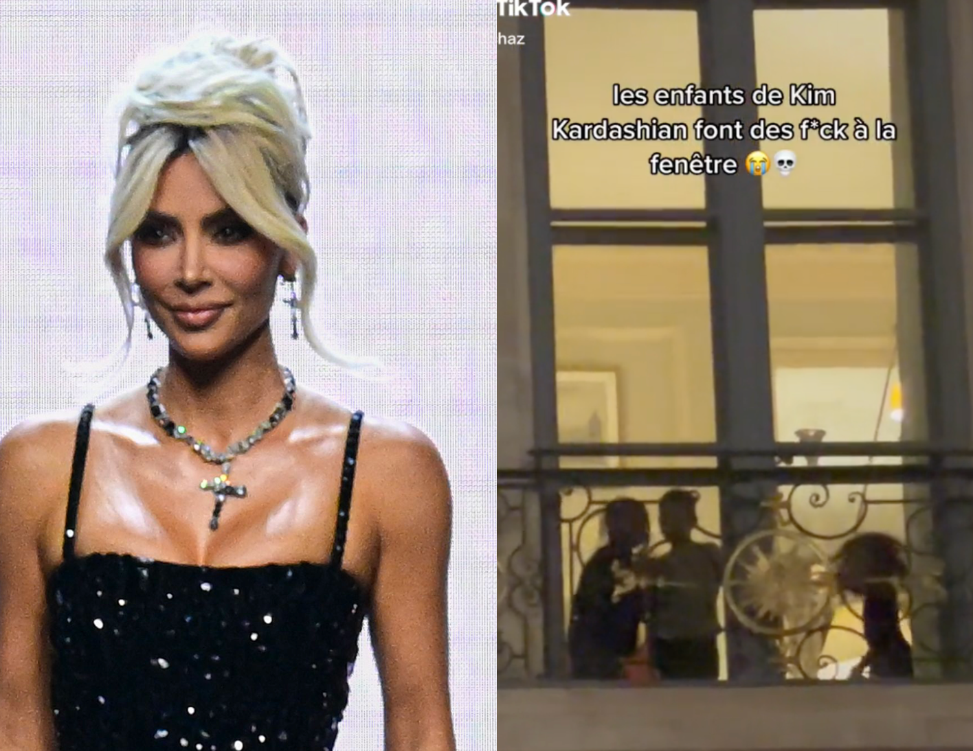 Kim Kardashian’s son Saint West sparks debate about privacy after he appears to flip off fan filming him 