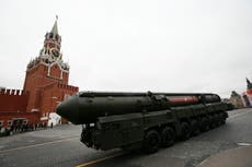 UK ‘likely already wargaming’ response to potential Russian nuclear strike on Ukraine 