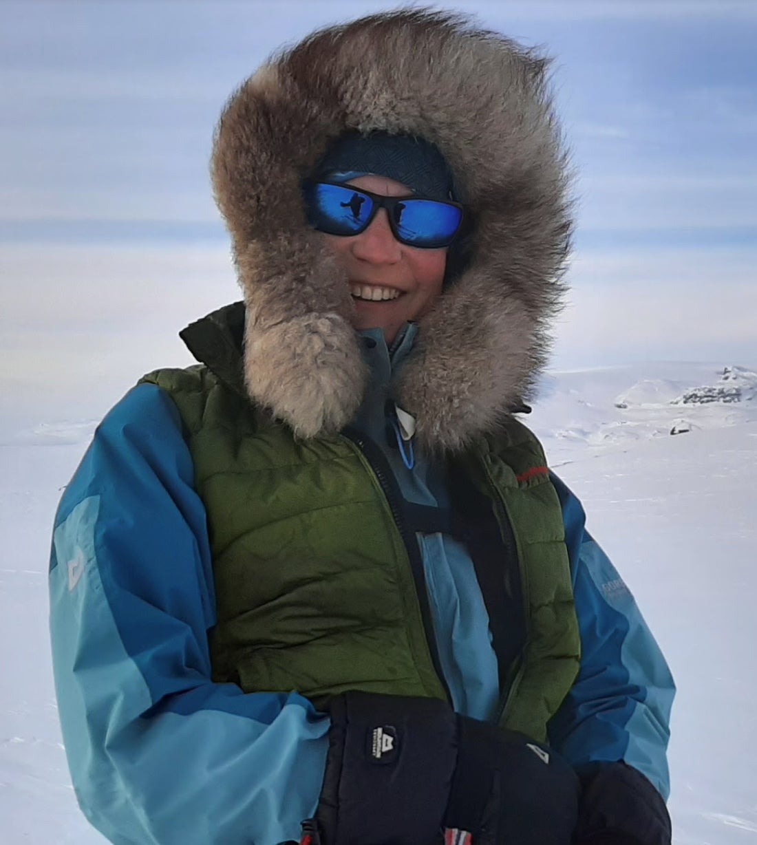 Lucy Bruzzone, base leader at Port Lockroy