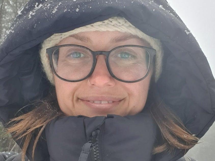 Mairi Hilton, wildlife monitor at Port Lockroy