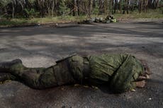 Russian losses evident in key liberated Ukrainian city