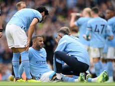 Kyle Walker set to miss FC Copenhagen clash with injury