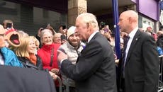 King Charles offered free haircut by barber during Dunfermline visit