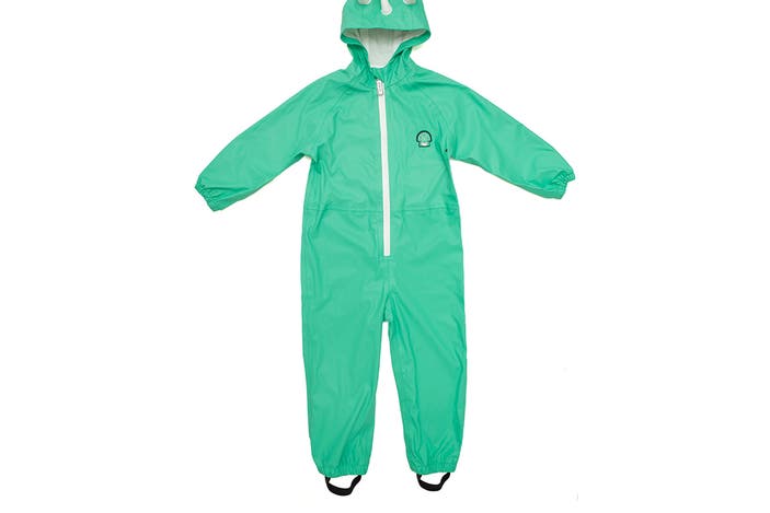 Dinoski Spike the Dinosaur puddle suit