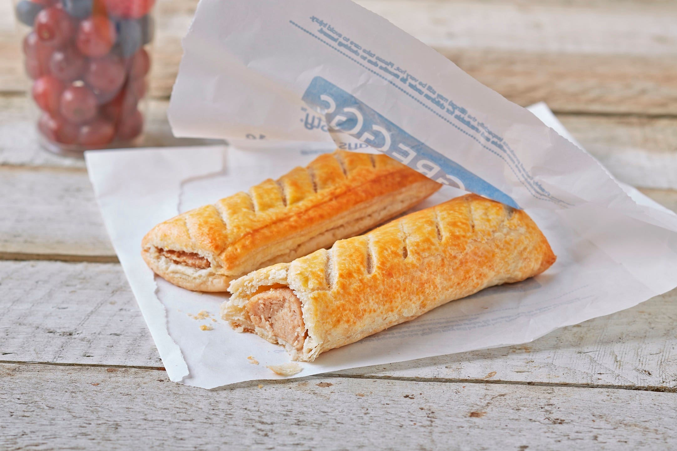 Greggs has raised prices on its sausage rolls and other baked goods for the third time this year (Greggs/ PA)