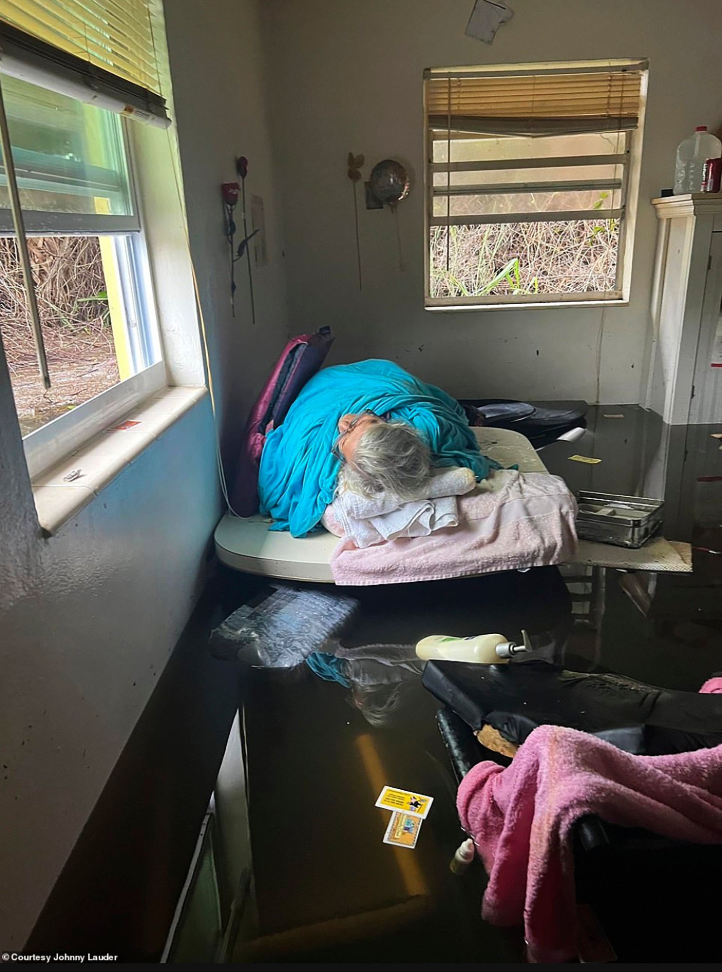 Tropical Weather Man Rescues Mom