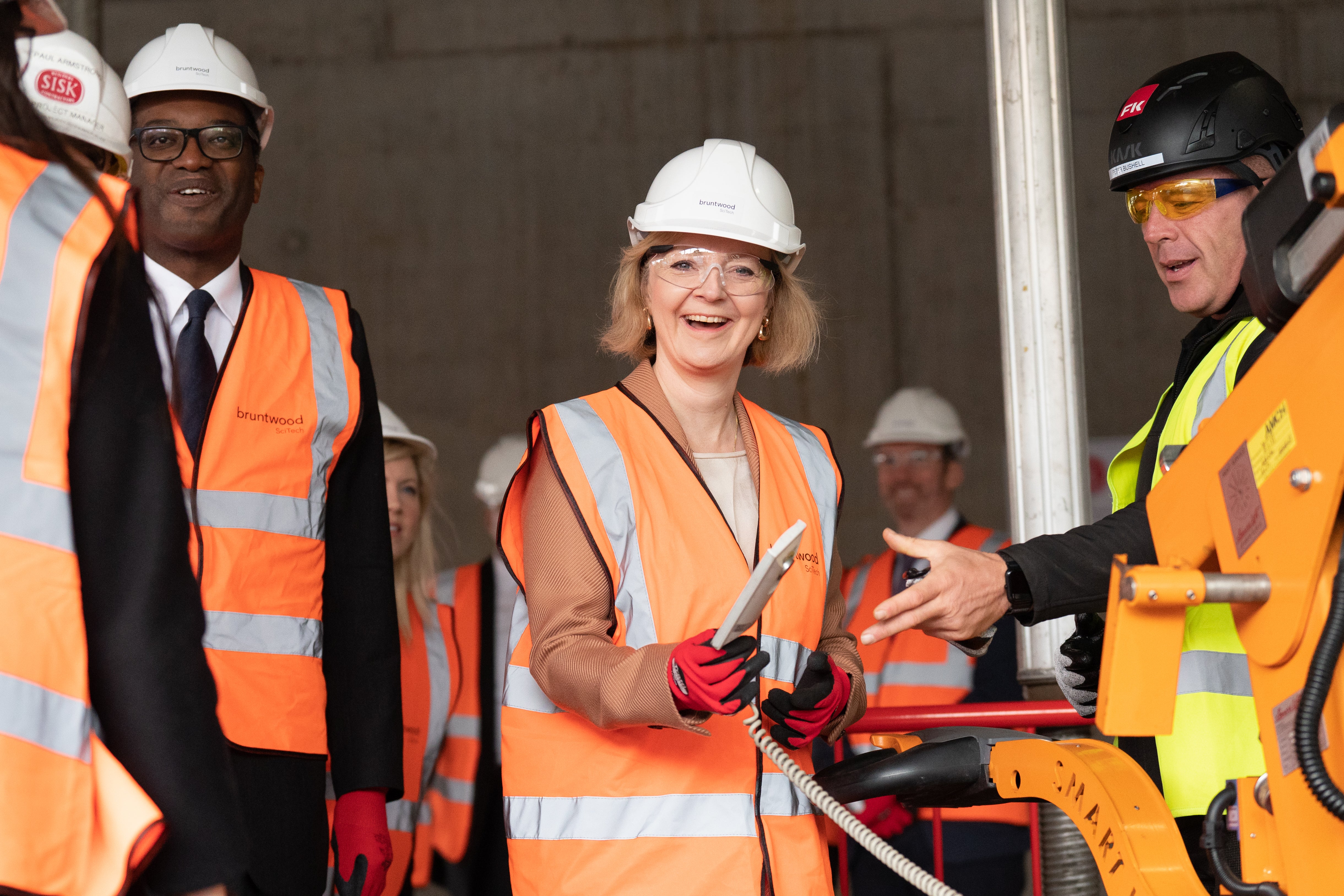 Prime minister Liz Truss and Kwasi Kwarteng