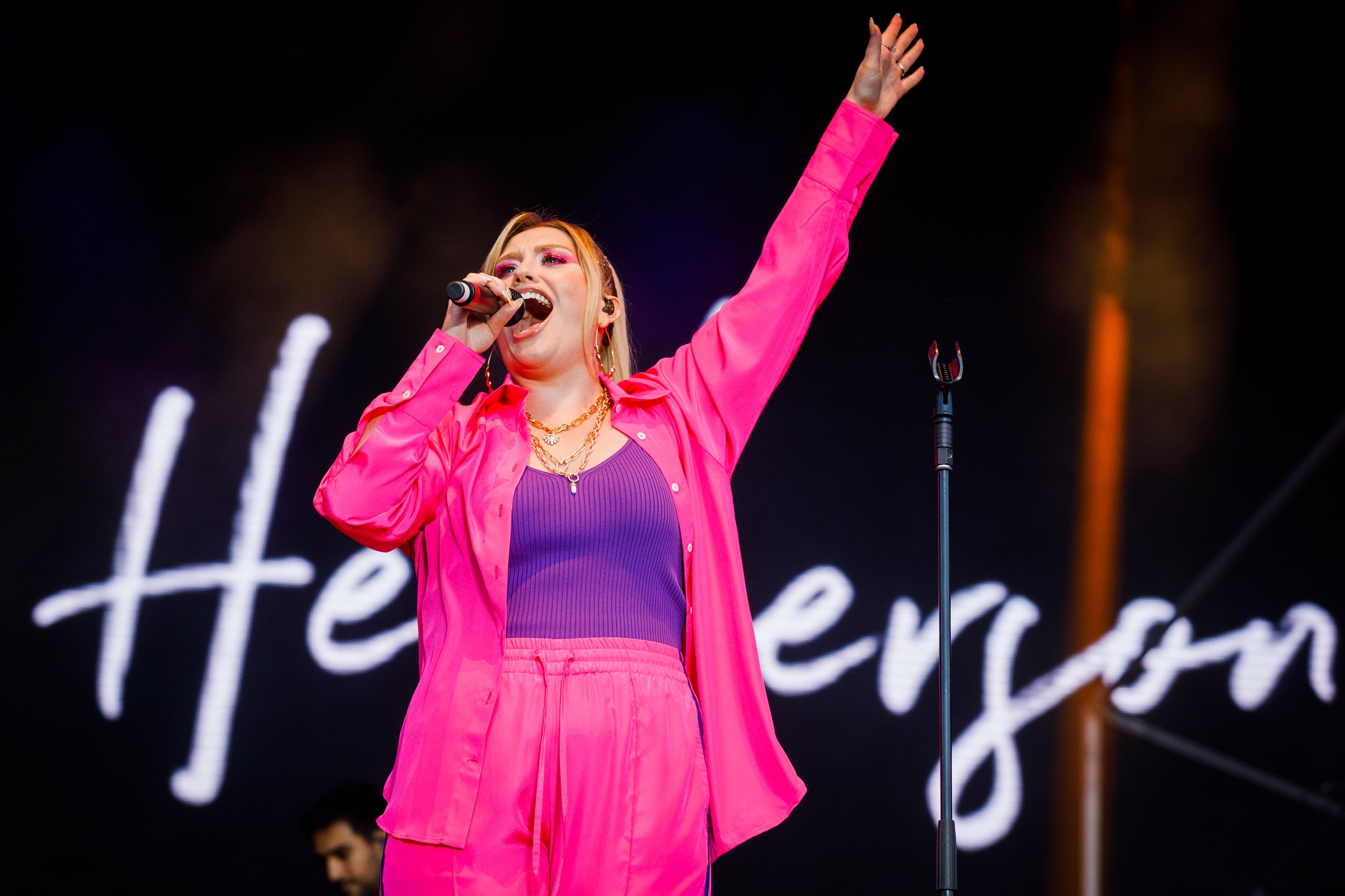 Henderson at Brighton Pride in August