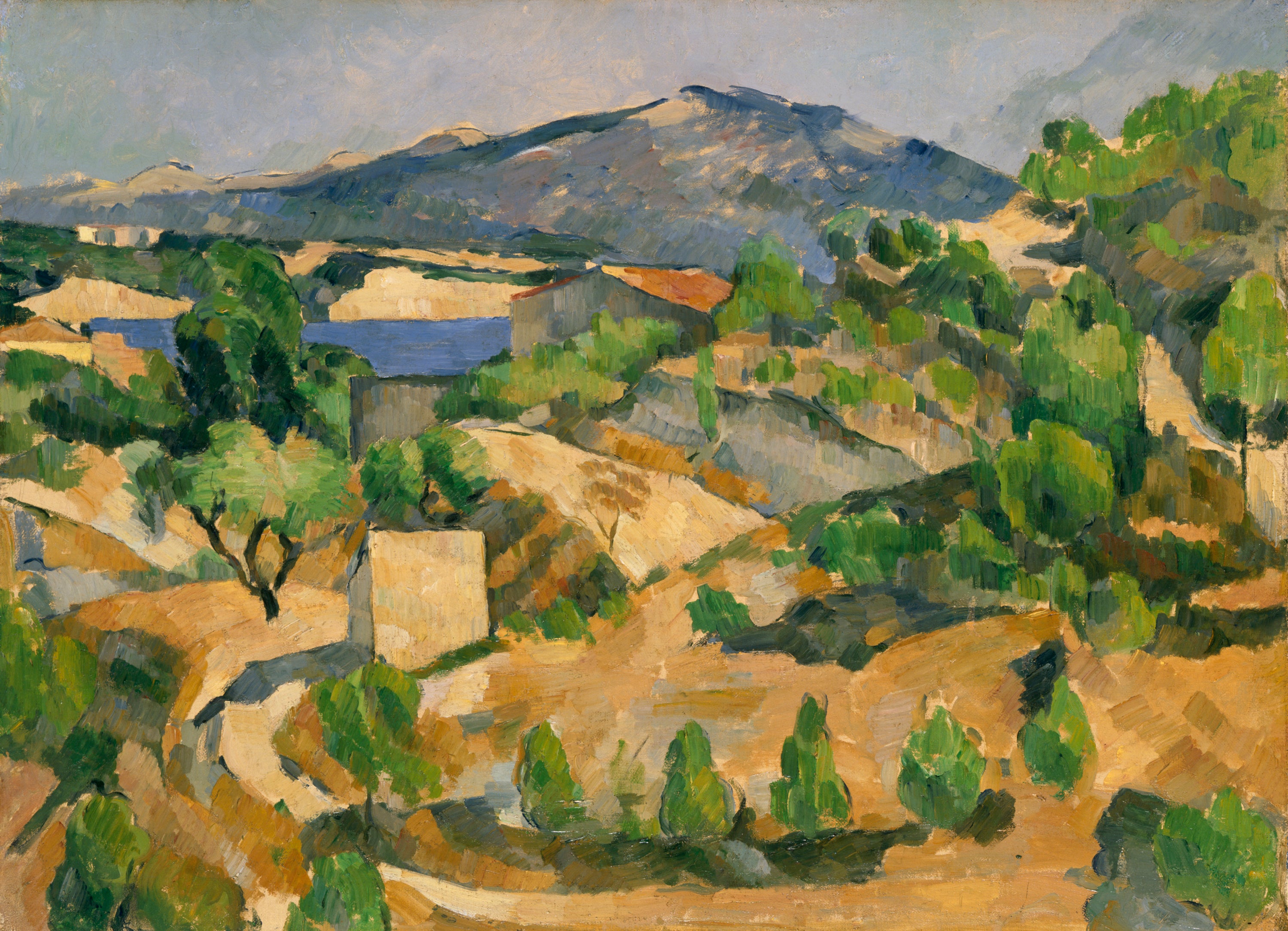 ‘The Francois Zola Dam’ (also known as ‘Mountains in Provence’), 1877-78