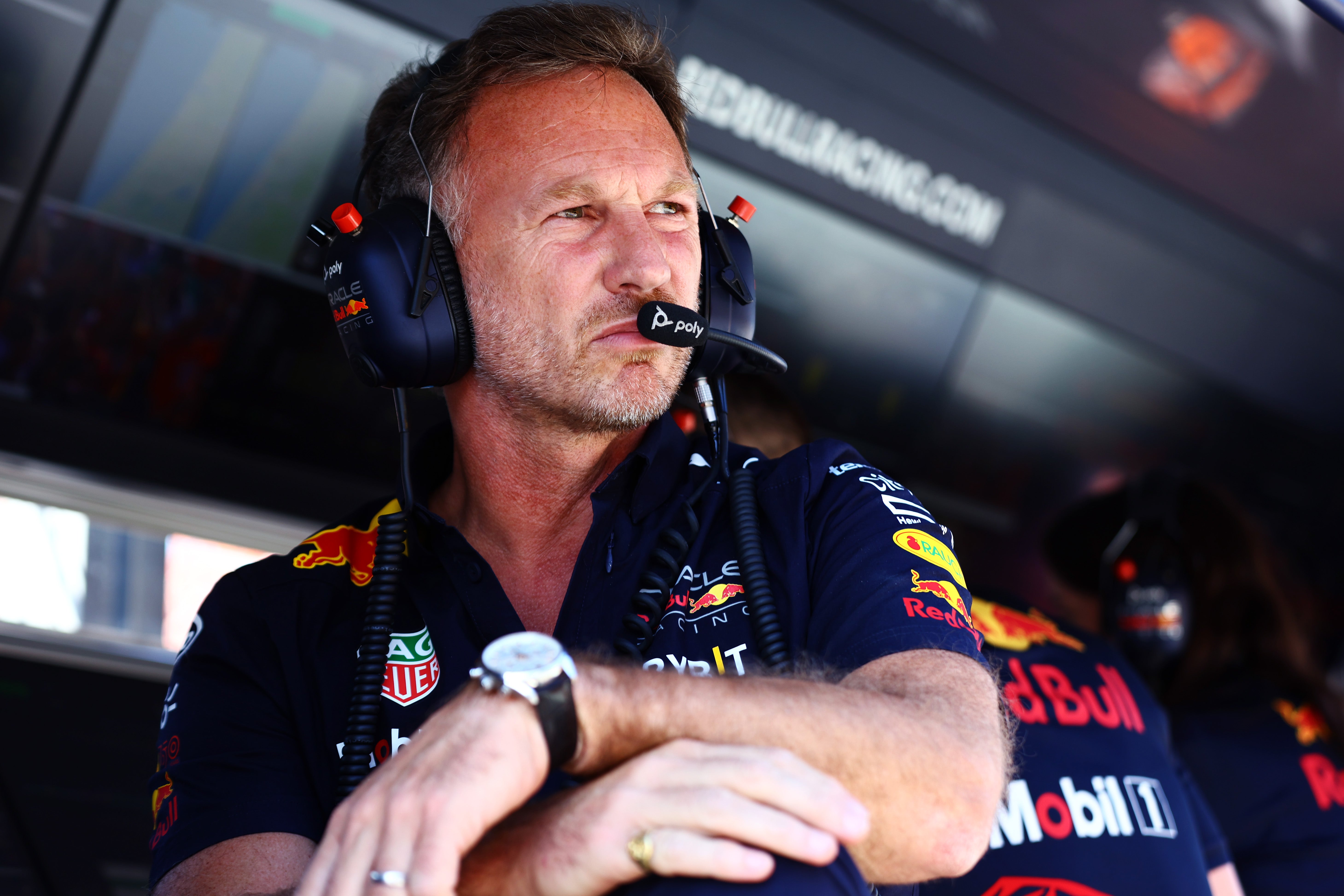 Christian Horner insists he is not facing a nervous wait to discover if Red Bull have broken Formula One’s cost cap rules