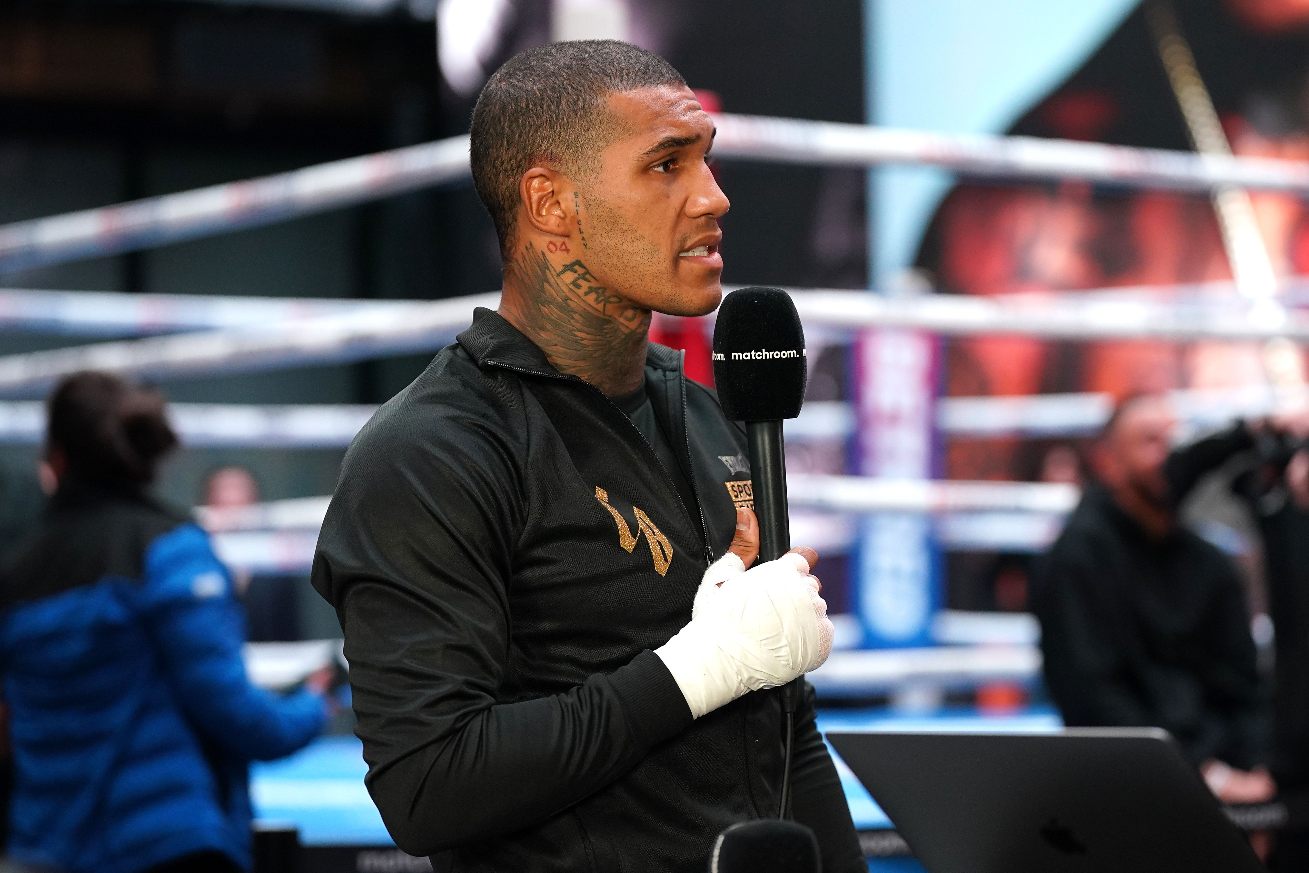 Conor Benn has claimed to be a ‘clean athlete’ despite the drug test result (Yui Mok/PA)