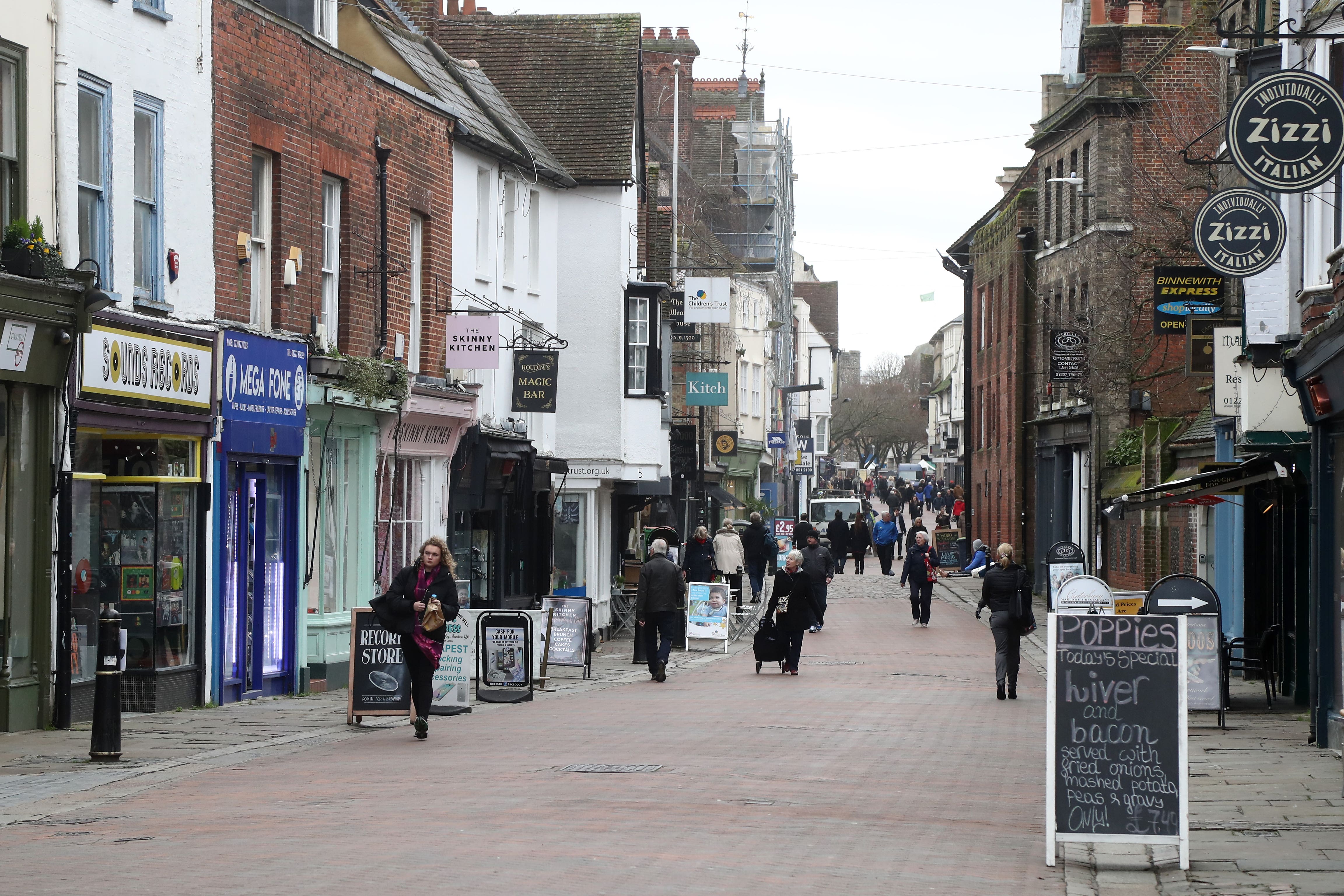 A high street (PA)