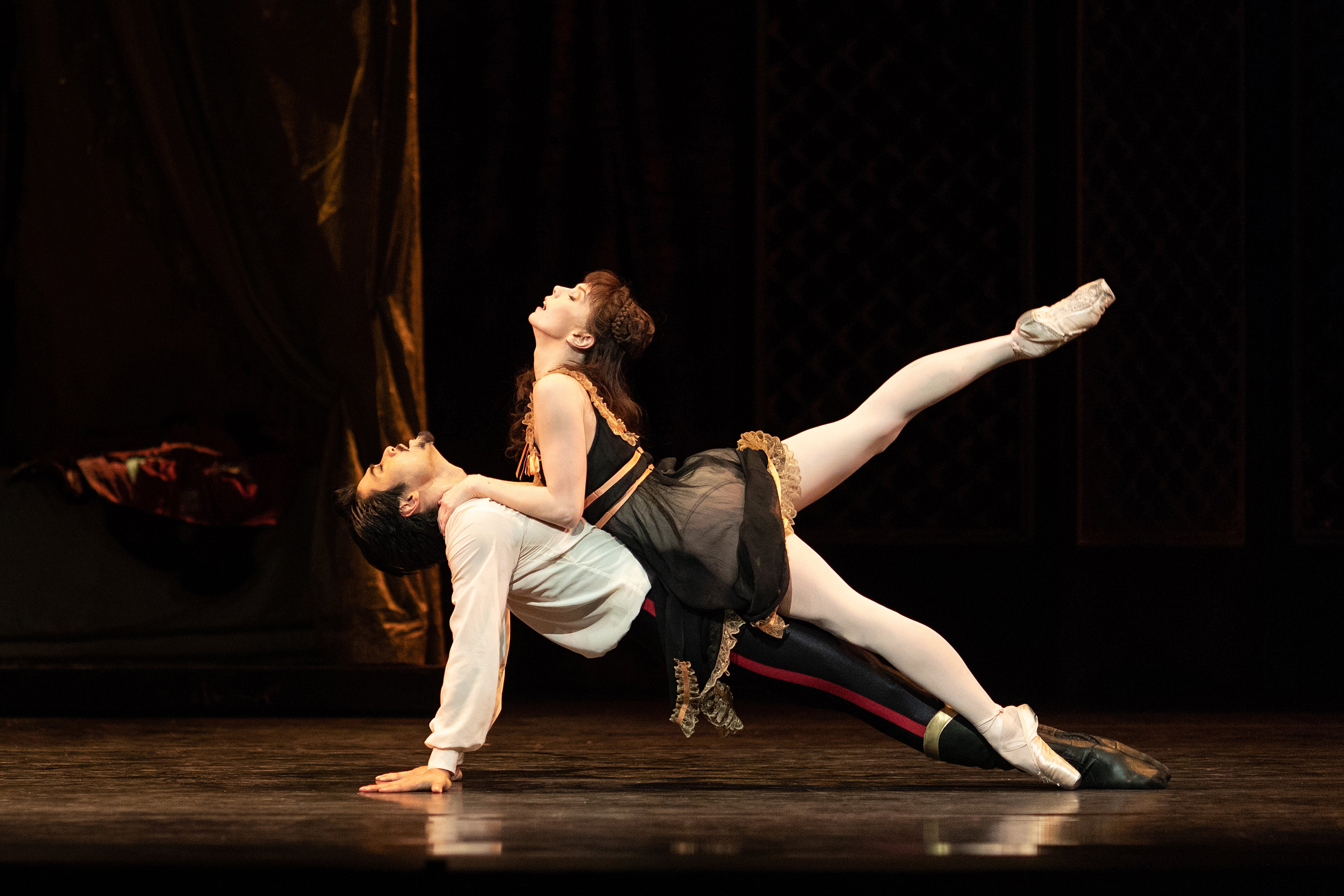 Ryoichi Hirano and Natalia Osipova in ‘Mayerling'