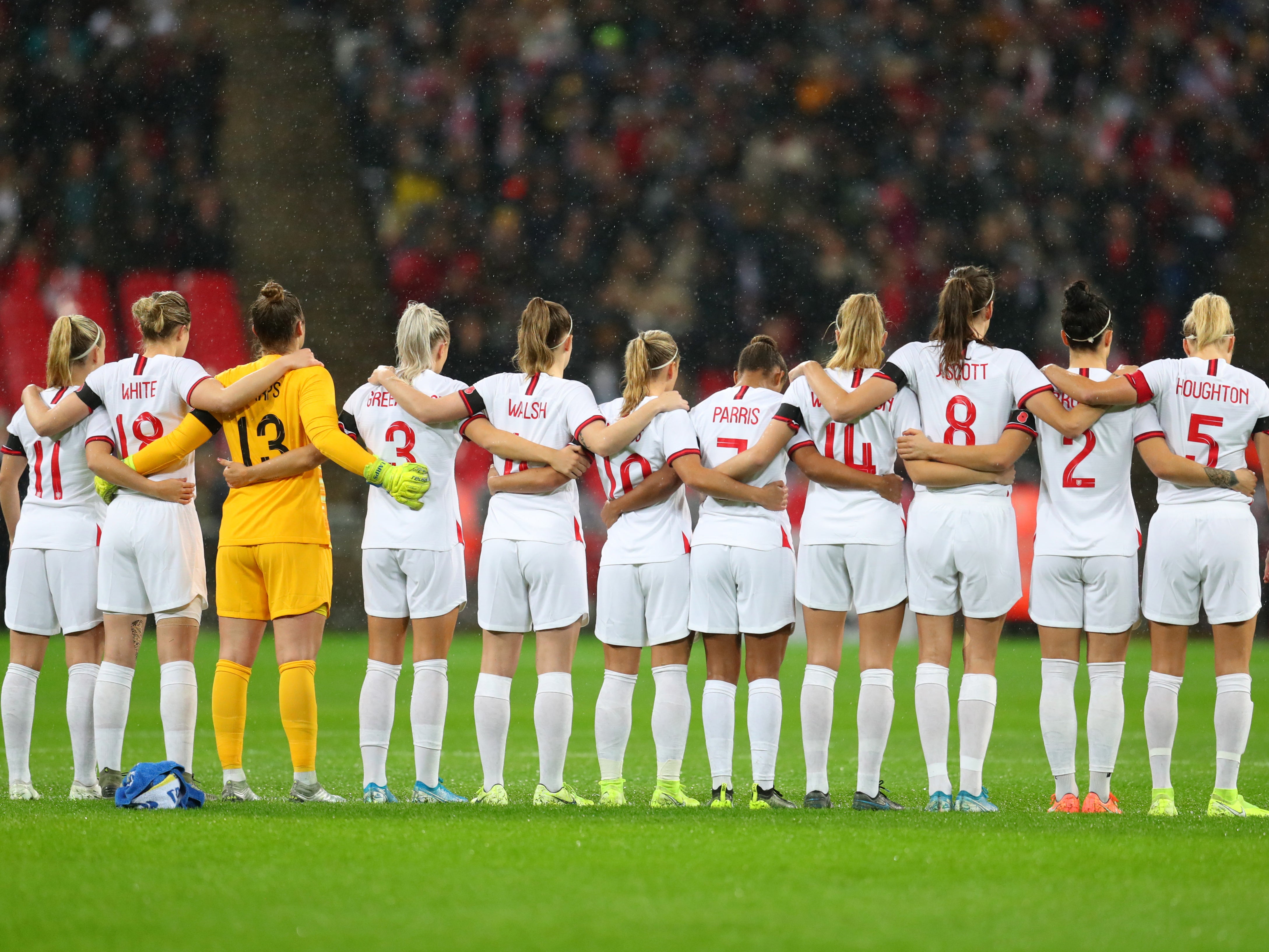 England play the USA at Wembley on Friday night