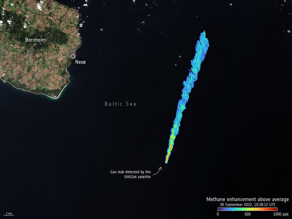 GHGSat monitors methane emissions monitoring from space