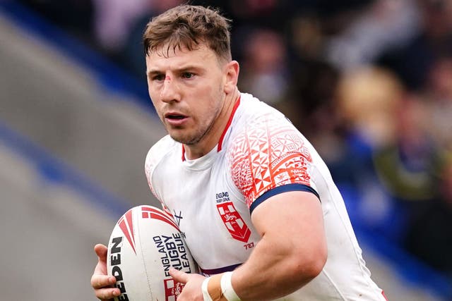 George Williams will captain England against Fiji (Martin Rickett/PA)