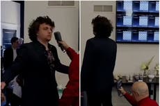 Chess player accused of cheating gets body scanned before entering competition