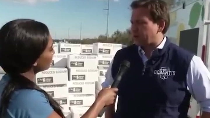 Ron DeSantis defends Florida evacuation orders after Hurricane Ian hit Lee Country